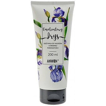  Anwen Emolientowy Irys Wygładzająca Odżywka do Włosów Średnioporowatych 200ml