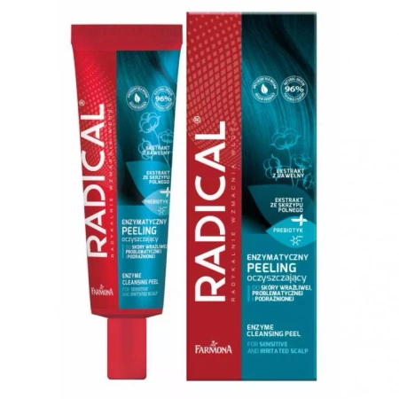 Farmona RADICAL Enzymatyczny peeling oczyszczający do skóry wrażliwej, problematycznej i podrażnionej 75 ml