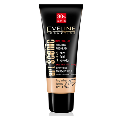 Eveline Art Scenic Covering Foundation 3in1 Bright Beige 30ml