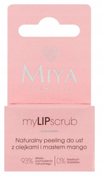 Miya Naturalny Peeling Do Ust z Olejkami i Masłem Mango 10g