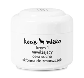 ZIAJA Kozie Mleko Krem 1 nawilżający cera sucha skłonna do zmarszczek 50 ml