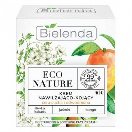 Bielenda Eco Nature KAKADU PLUM - JASMINE - MANGO DAY AND NIGHT CREAM Moisturizing Soothing 50ml
