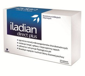 Aflofarm Iladian Direct Plus 10 tablets