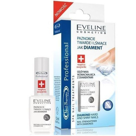 Eveline Nail Therapy Odżywka wzmacniająca z diamentami 12ml
