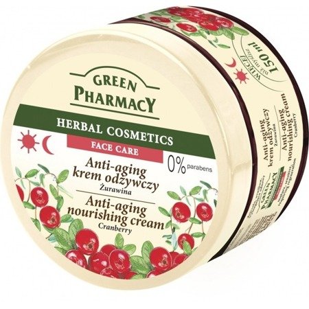 Elfa Pharm Green Pharmacy Anti-Aging Krem Odżywczy Żurawina 150ml