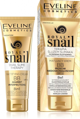 Eveline Royal Snail Matujący Krem BB przeciw Niedoskonałościom SPF10 50ml