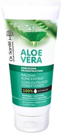 Green Pharmacy Dr Sante Aloe Vera Balsam Koncentrat Nawilżająco Regenerujący Włosy 200ml