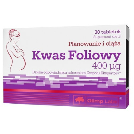 Olimp Kwas Foliowy 400 30 Tabl.