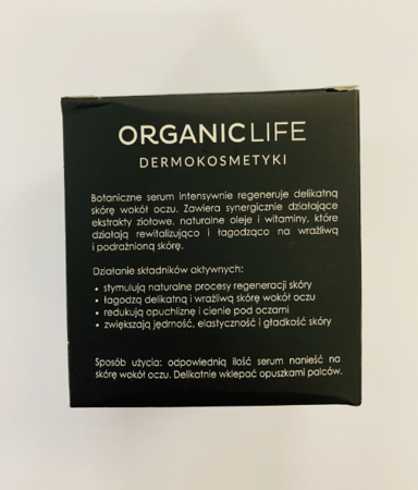 Organic Life  Organic Man Serum Pod Oczy Regenerujące 30g