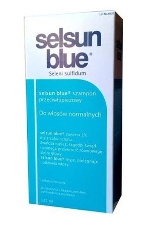 Selsun Blue Szampon 125 ml Do Włosów Normalnych
