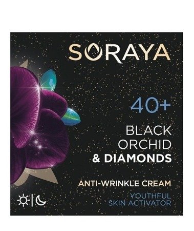Soraya Black Orchid & Diamonds Krem Przeciwzmarszczkowy 40+ 50ml
