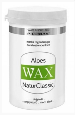WAX Pilomax Aloes Maska Regenerująca do Włosów Cienkich 240 ml